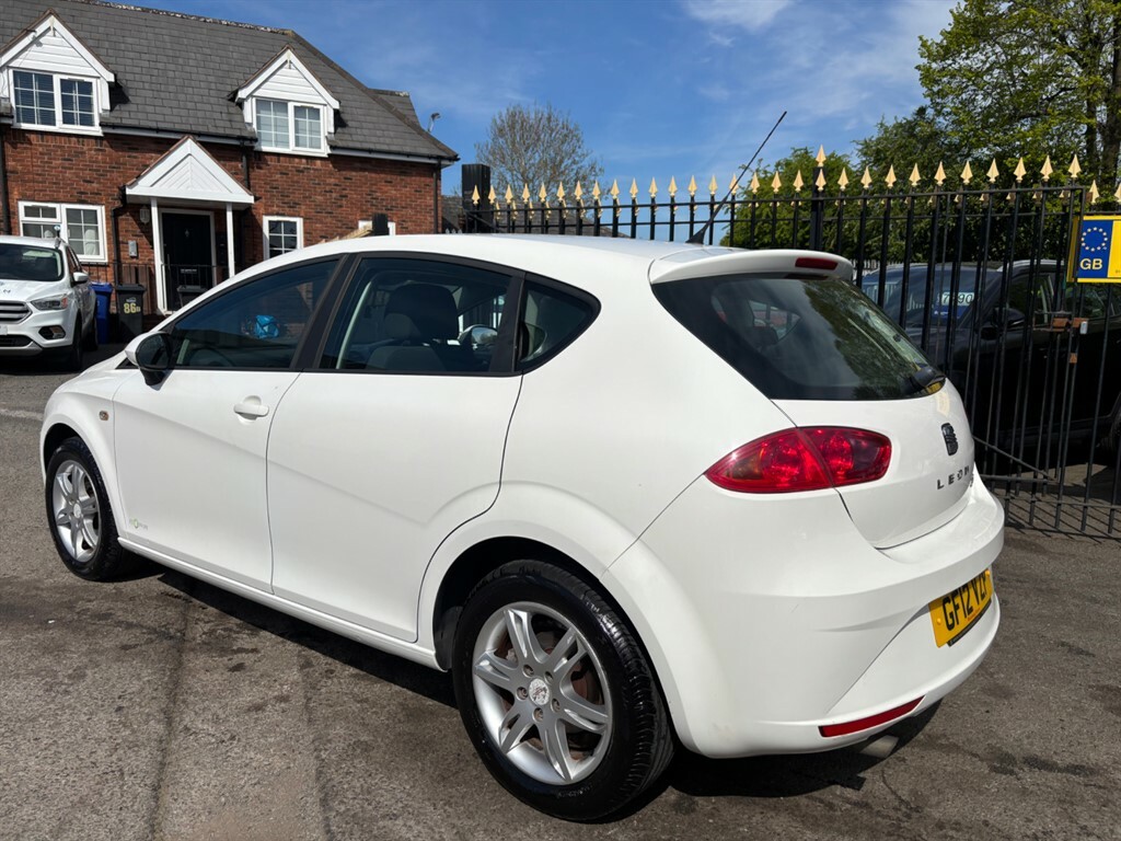 Seat Leon 1.6 Tdi Ecomotive Cr S Copa Hatchback M White #5