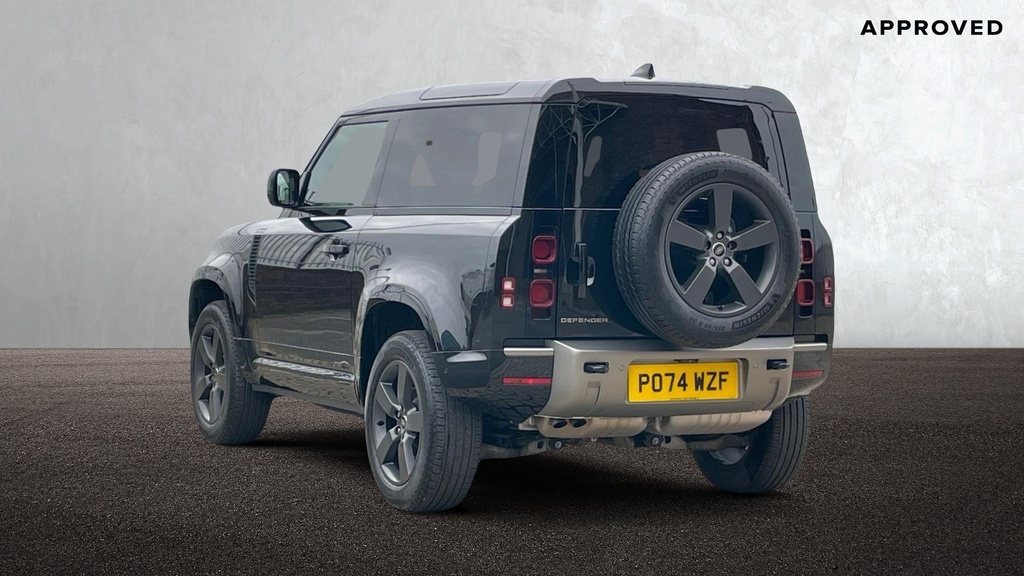 Land Rover Defender 90 D250 X-dynamic Hse Santorini Black PO74WZF Black #2
