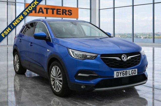 Vauxhall Grandland X Turbo Sport Nav Suv Blue
