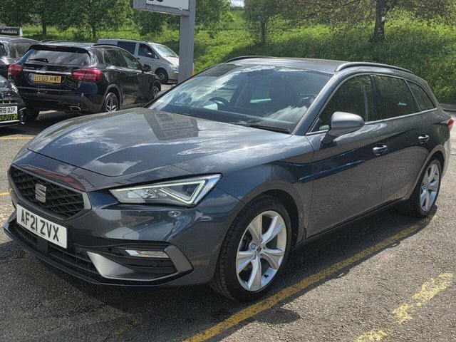 Seat Leon Etsi Mhev Fr Estate AF21ZVX Grey #6