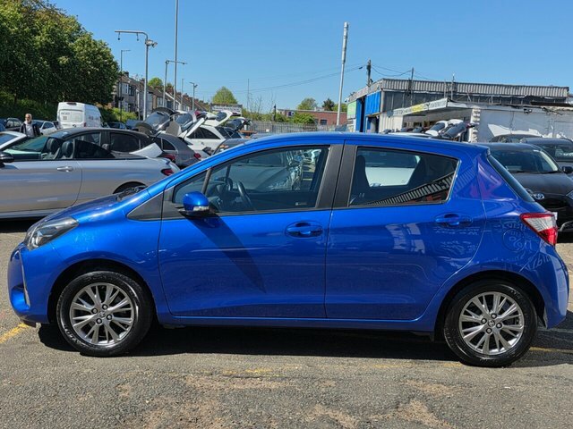 Toyota Yaris Vvt-i Icon Hatchback AD19DMV Blue #6