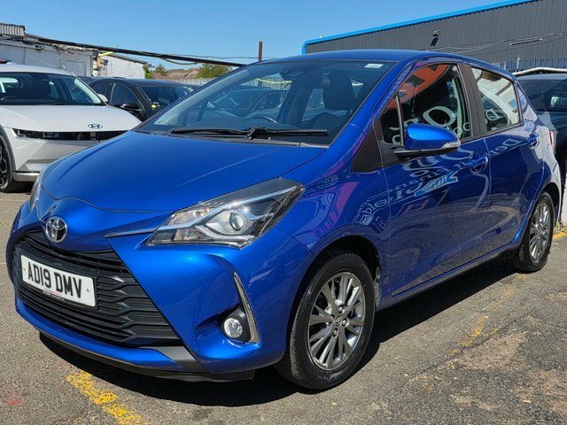 Toyota Yaris Vvt-i Icon Hatchback AD19DMV Blue #5