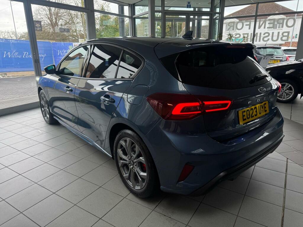 Ford Focus Hatchback 1.0T Ecoboost Mhev St-line Edition Euro EO23UYE Blue #4