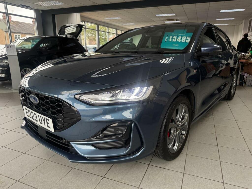 Ford Focus Hatchback 1.0T Ecoboost Mhev St-line Edition Euro Blue