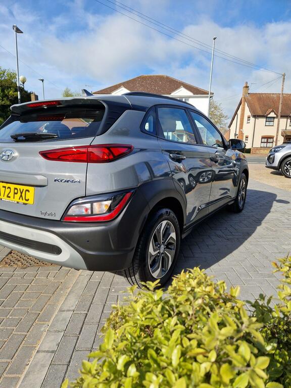 Hyundai Kona Suv 1.6 H-gdi Se Connect Dct Euro 6 Ss 202 Grey #5