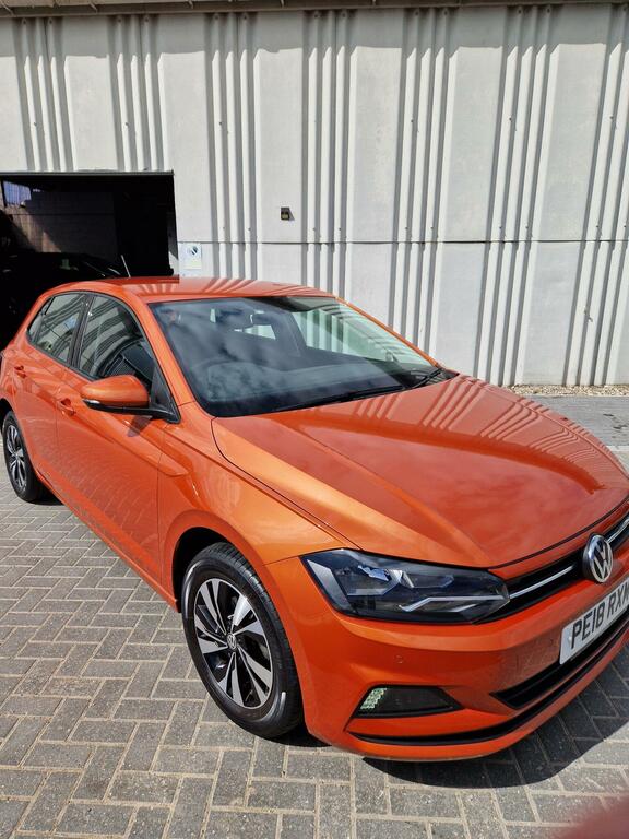 Volkswagen Polo Hatchback 1.0 Tsi Se Euro 6 Ss 201818 PE18RXM Orange #2