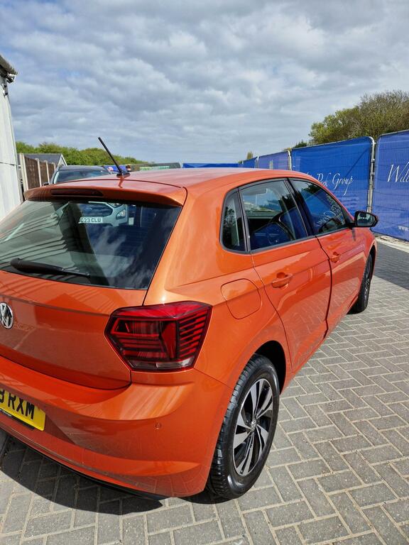 Volkswagen Polo Hatchback 1.0 Tsi Se Euro 6 Ss 201818 PE18RXM Orange #6