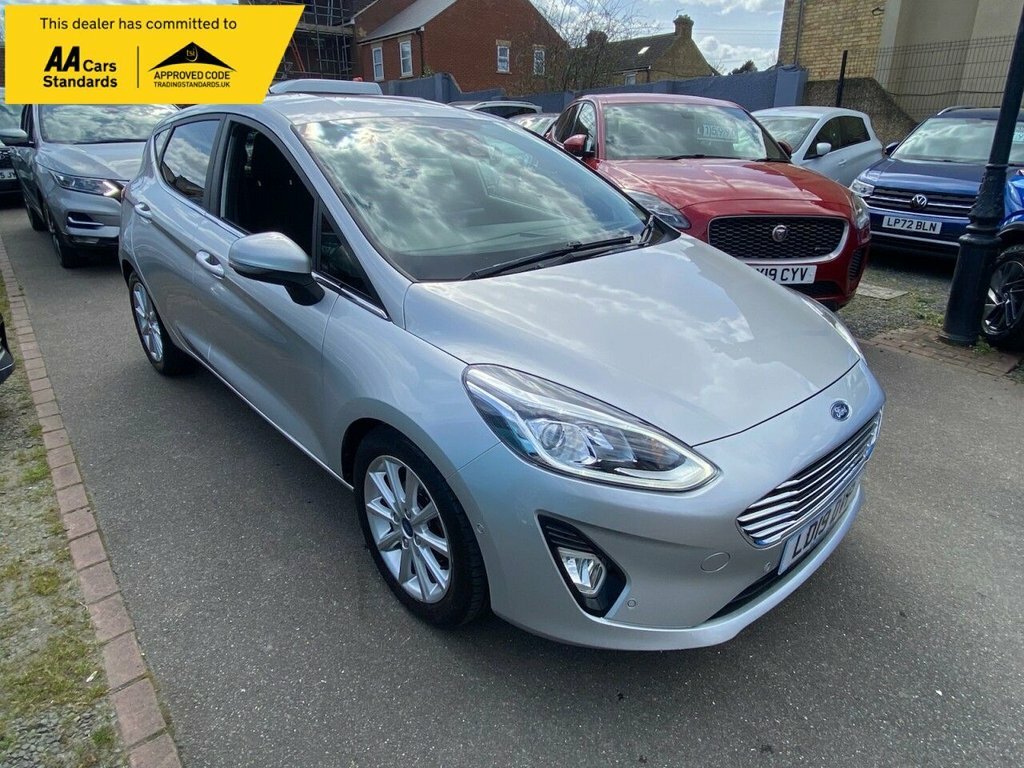 Ford Fiesta 1L Titanium Silver