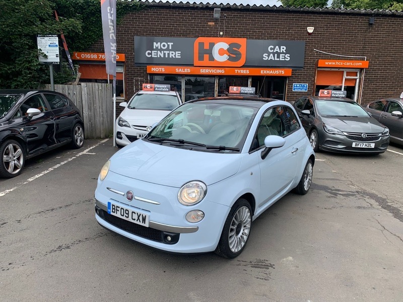 Fiat 500 Lounge Dualogic Blue