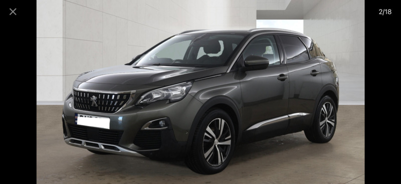 Peugeot 3008 Bluehdi S S Allure MW18WHZ Grey #2