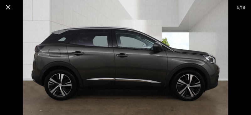 Peugeot 3008 Bluehdi S S Allure MW18WHZ Grey #5