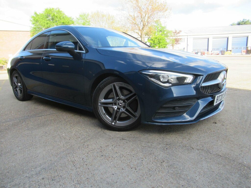 Mercedes-Benz CLA Class 1.3 Cla200 Amg Line Coupe 7G-dct Euro 6 Ss BT20JPO Blue #2