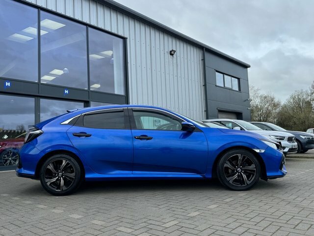 Honda Civic Vtec Turbo Ex Hatchback WV69WUU Blue #5