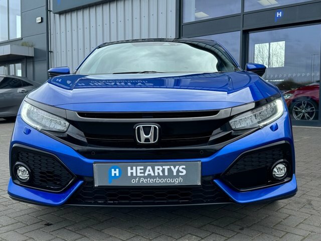 Honda Civic Vtec Turbo Ex Hatchback WV69WUU Blue #2