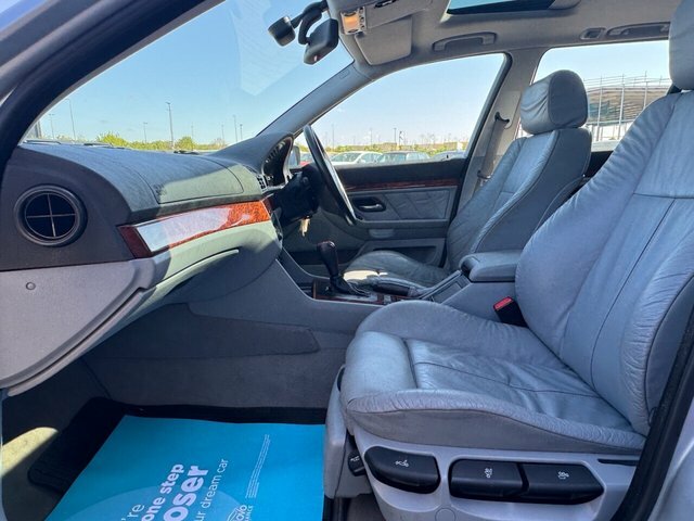 BMW 5 Series 540I V8 Touring Silver #4