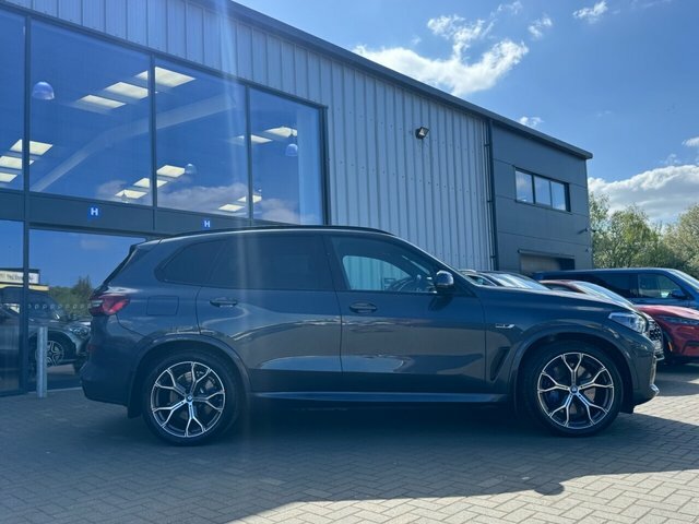 BMW X5 45E 24Kwh M Sport OV22XUM Grey #5