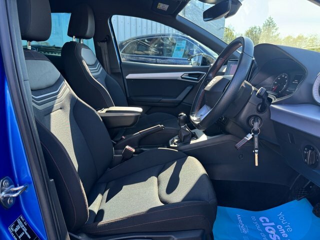 Seat Ibiza Tsi Fr Hatchback MJ72YCO Blue #4