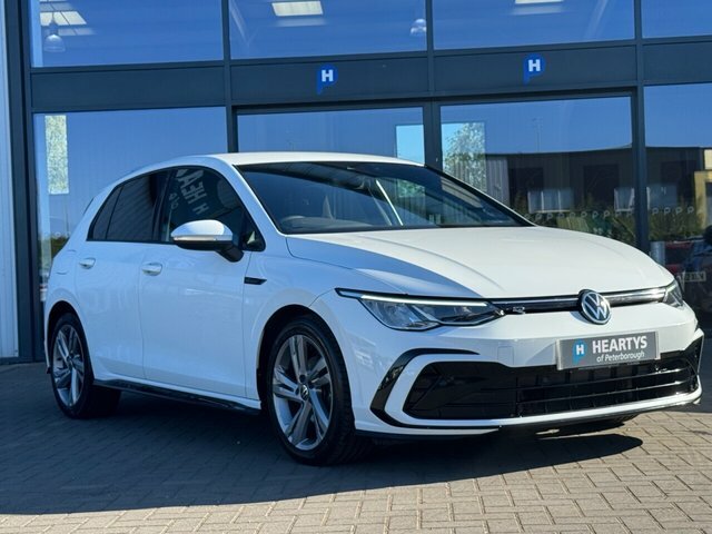 Volkswagen Golf Tdi R-line Hatchback MW70LVT White #6