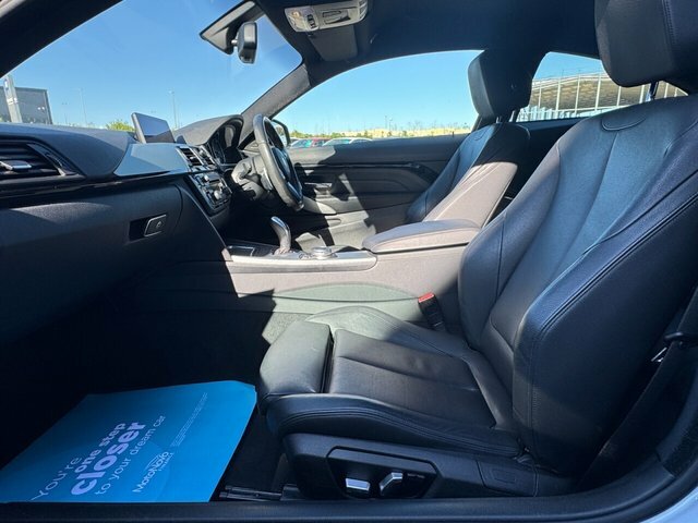 BMW 4 Series Gran Coupe 435D M Sport Coupe YA66KYN Silver #3