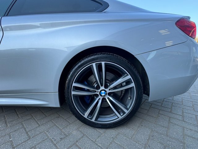 BMW 4 Series Gran Coupe 435D M Sport Coupe YA66KYN Silver #6