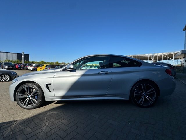 BMW 4 Series Gran Coupe 435D M Sport Coupe YA66KYN Silver #5