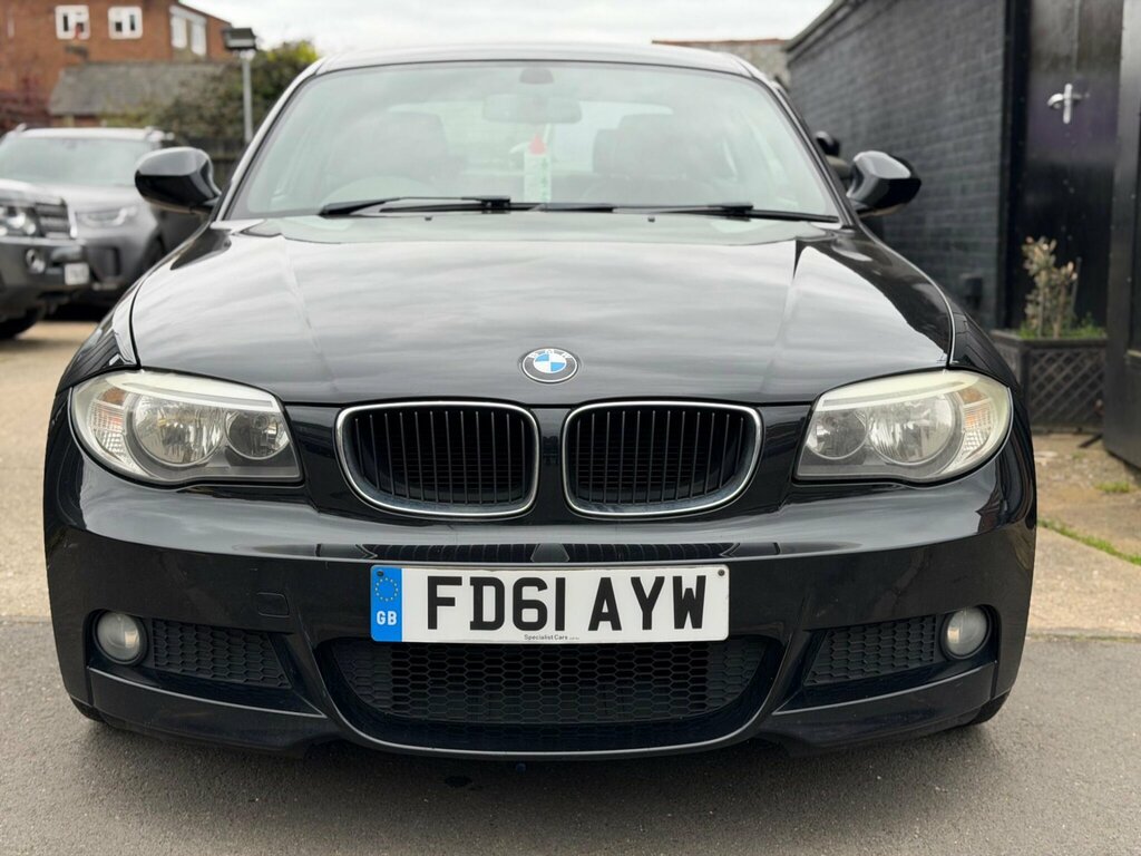 BMW 1 Series 2.0 120D M Sport Steptronic Euro 5 FD61AYW Black #2