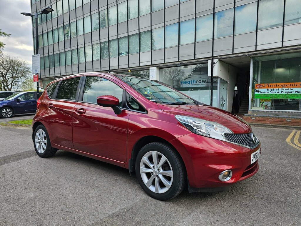 Nissan Note 1.2 Dig-s Tekna Euro 5 Ss AP63FFT Red #6