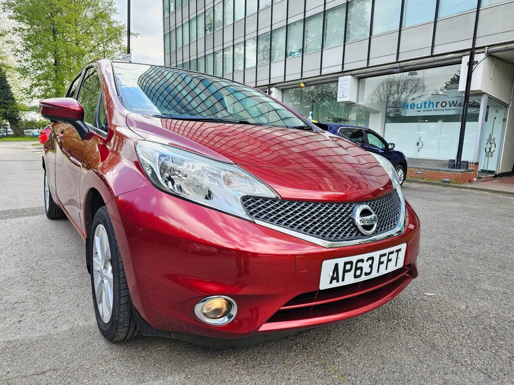 Nissan Note 1.2 Dig-s Tekna Euro 5 Ss Red