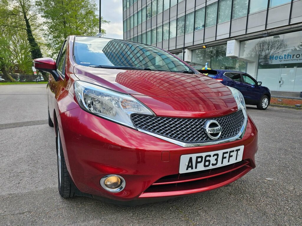 Nissan Note 1.2 Dig-s Tekna Euro 5 Ss AP63FFT Red #5