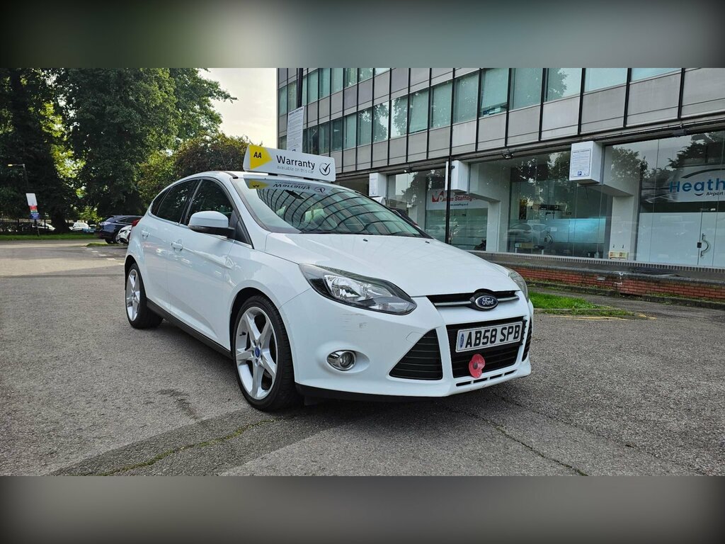 Ford Focus 1.6T Ecoboost Titanium Euro 5 Ss White