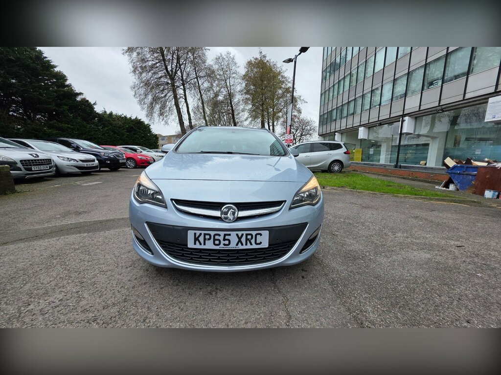 Vauxhall Astra 1.6I Sri Sports Tourer Euro 6 1 KP65XRC Silver #3