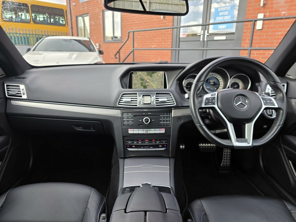 Mercedes-Benz E Class 3.0 E350d V6 Amg Line Edition White #4