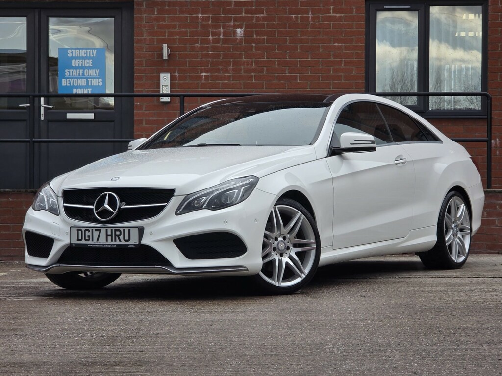 Mercedes-Benz E Class 3.0 E350d V6 Amg Line Edition White #5
