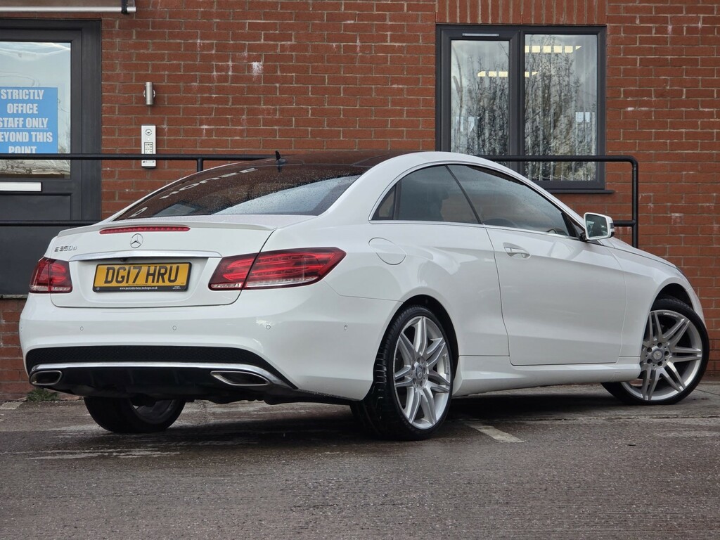 Mercedes-Benz E Class 3.0 E350d V6 Amg Line Edition White #6