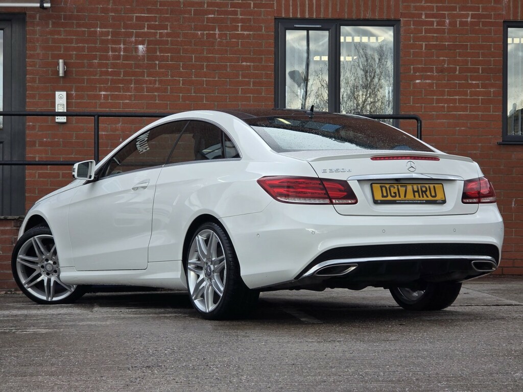 Mercedes-Benz E Class 3.0 E350d V6 Amg Line Edition White #2