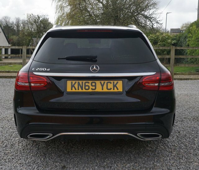 Mercedes-Benz C Class C200d Amg Line Estate Black #5