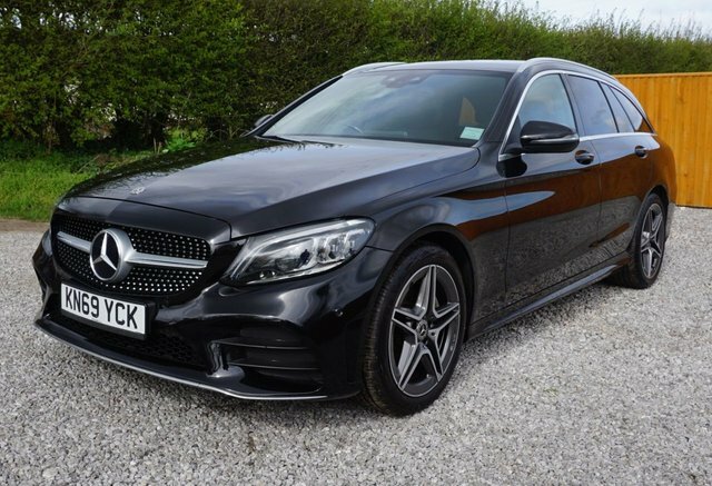 Mercedes-Benz C Class C200d Amg Line Estate Black #6