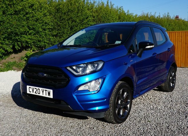 Ford Ecosport Ecoboost Gpf St-line Suv CV20YTW Blue #3