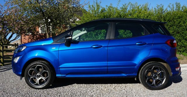 Ford Ecosport Ecoboost Gpf St-line Suv CV20YTW Blue #4