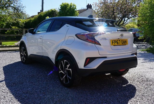 Toyota C-Hr Vvt-i Dynamic Suv FP67OAH White #5