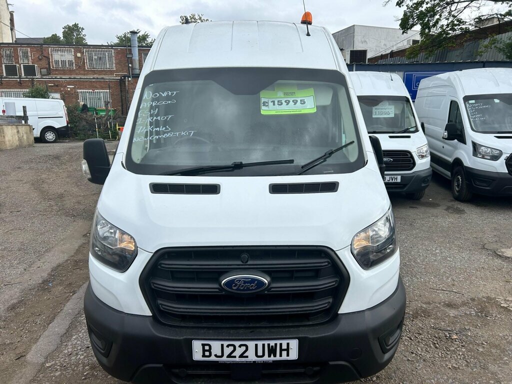 Ford Transit Custom 2.0 350 Ecoblue Leader Rwd L3 H3 Euro 6 Ss BJ22UWH White #2