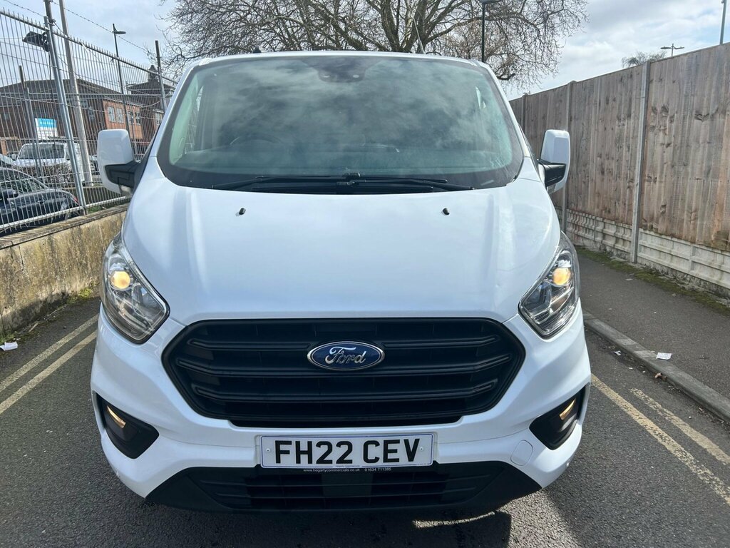 Ford Transit Custom 2.0 300 Ecoblue Trend L2 H1 Euro 6 FH22CEV White #2