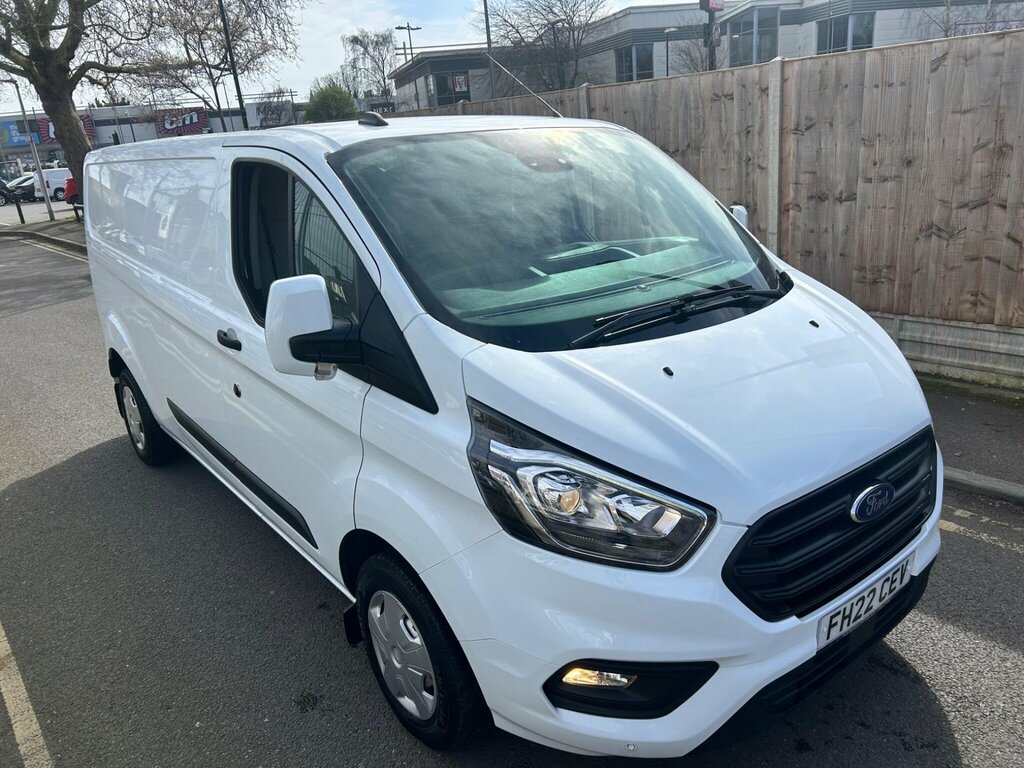 Ford Transit Custom 2.0 300 Ecoblue Trend L2 H1 Euro 6 FH22CEV White #6