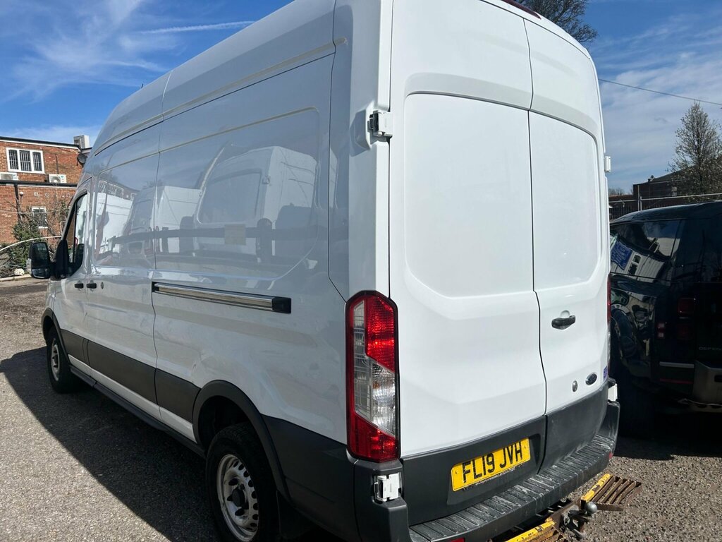 Ford Transit Custom 2.0 350 Ecoblue Rwd L3 H3 Euro 6 FL19JVH White #4