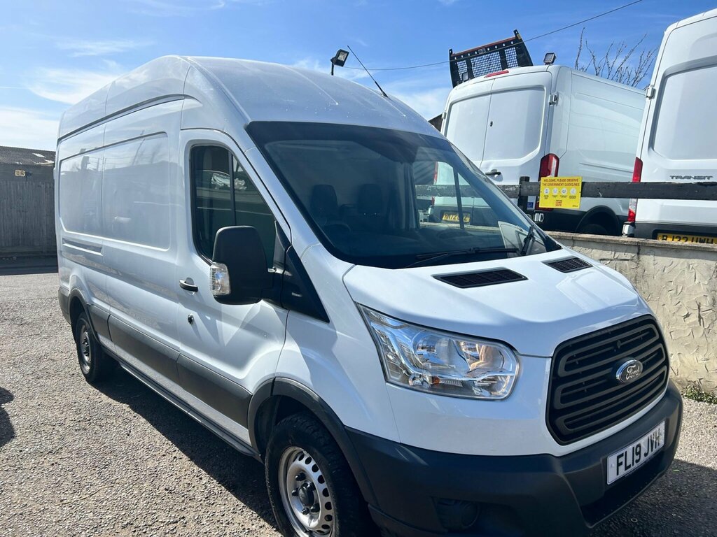 Ford Transit Custom 2.0 350 Ecoblue Rwd L3 H3 Euro 6 White