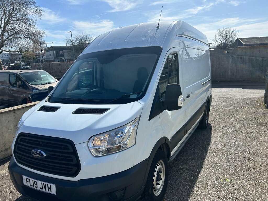 Ford Transit Custom 2.0 350 Ecoblue Rwd L3 H3 Euro 6 FL19JVH White #2