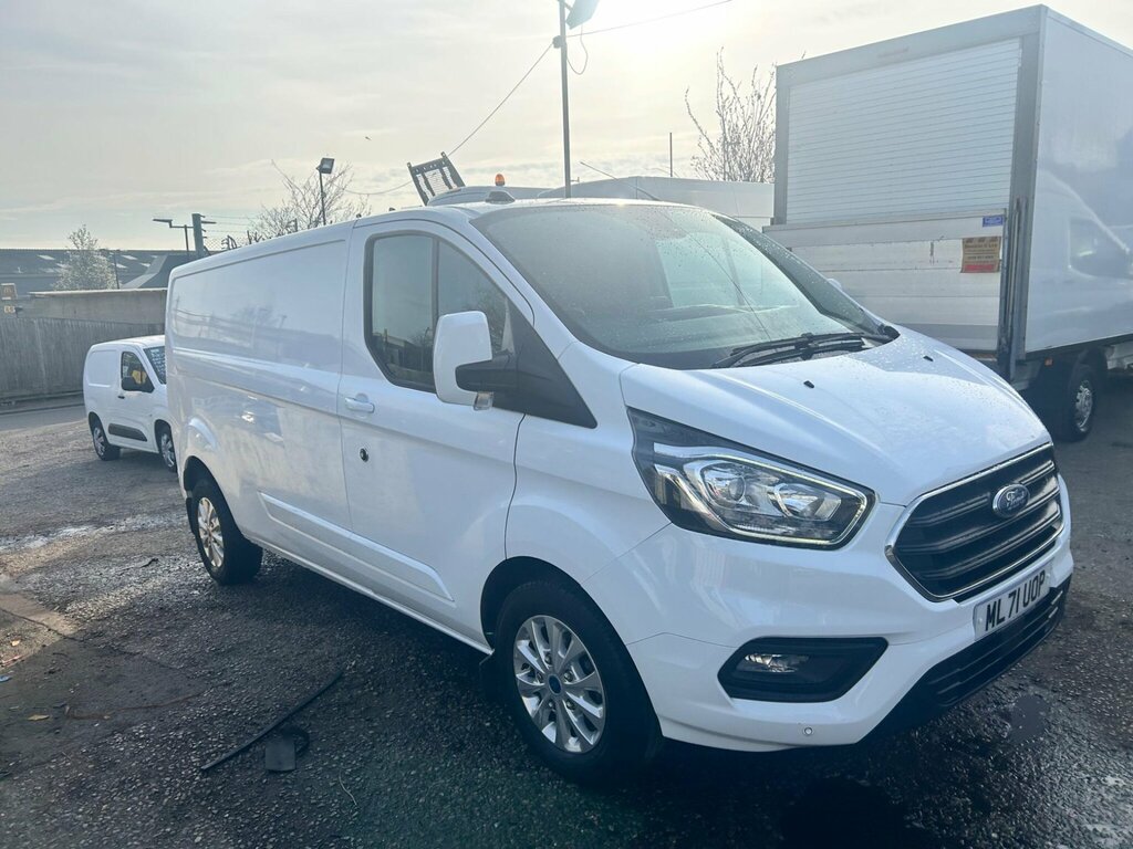 Ford Transit Custom 2.0 300 Ecoblue Limited L2 H1 Euro 6 Ss ML71UOP White #2