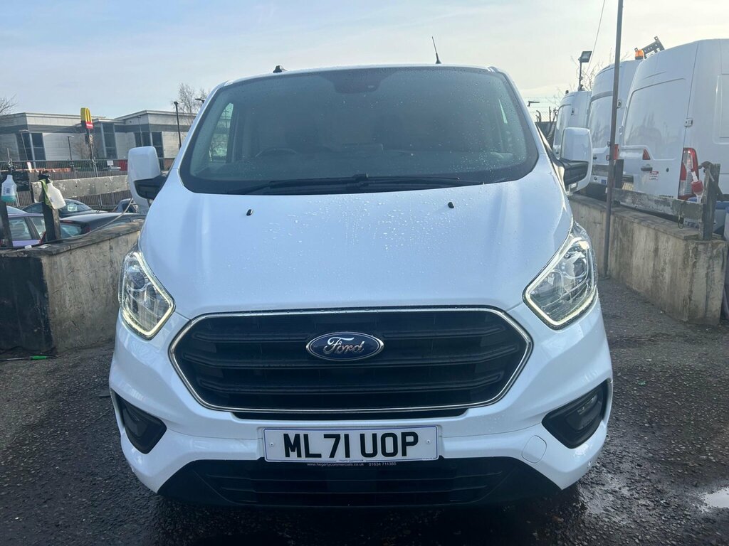 Ford Transit Custom 2.0 300 Ecoblue Limited L2 H1 Euro 6 Ss ML71UOP White #3