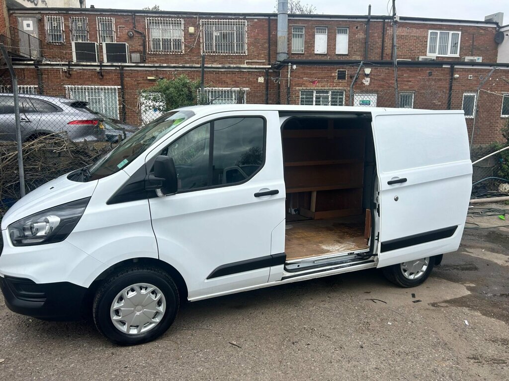 Ford Transit Custom 2.0 300 Ecoblue Leader L1 H1 Euro 6 Ss FP69FHY White #6