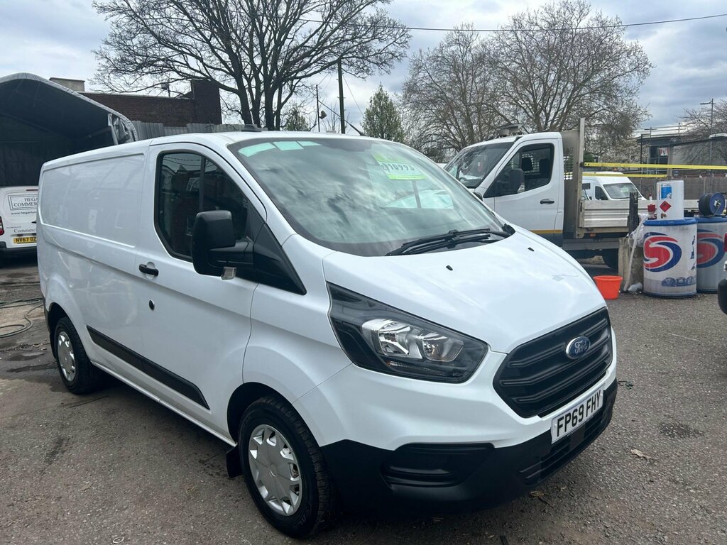 Ford Transit Custom 2.0 300 Ecoblue Leader L1 H1 Euro 6 Ss White